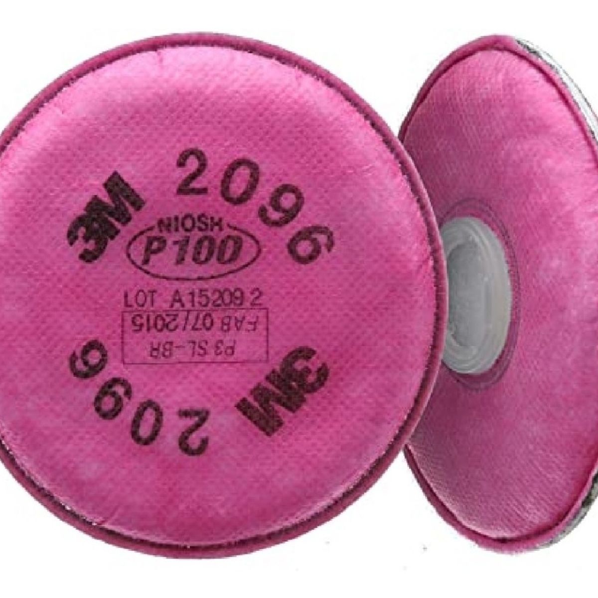 3M - Filtro 3m 2096 P100 / Gases Acidos ( 1 Par )