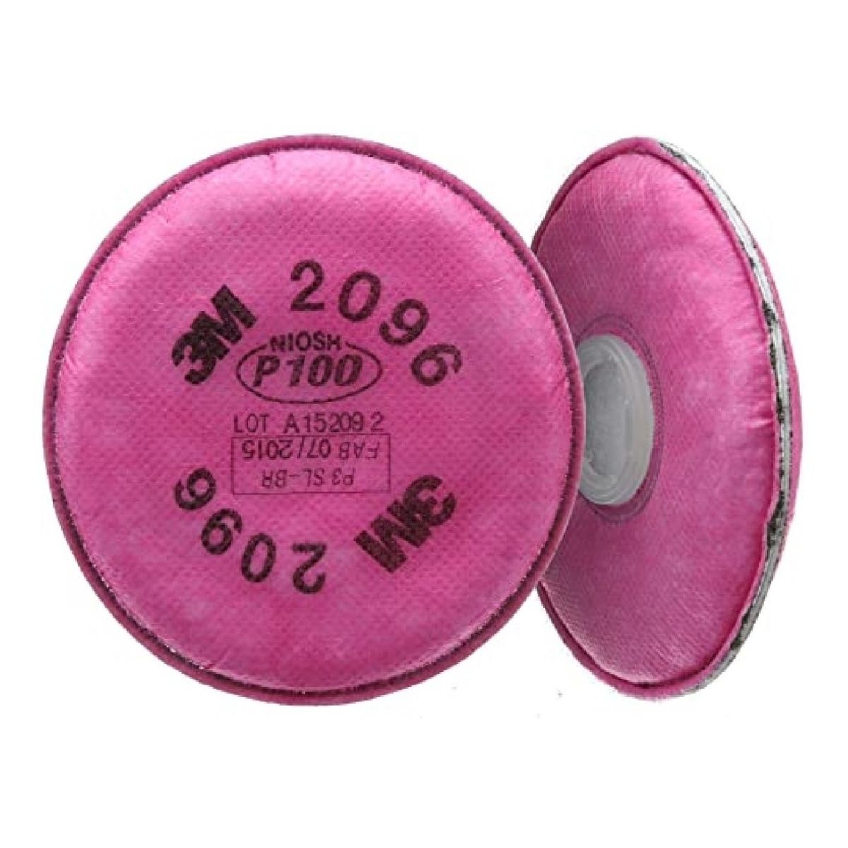 3M - Filtro 3m 2096 P100 / Gases Acidos ( 1 Par )