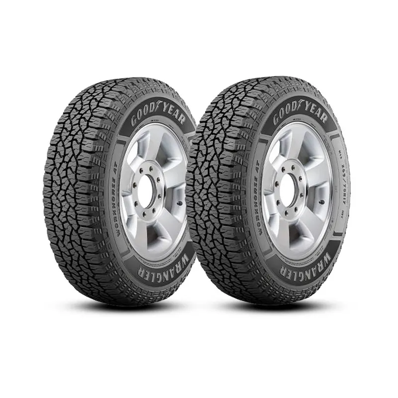 GOODYEAR - SET 2 NEUMÁTICOS 265/70R16 GOODYEAR WRANGLER WORKHORSE AT 112T