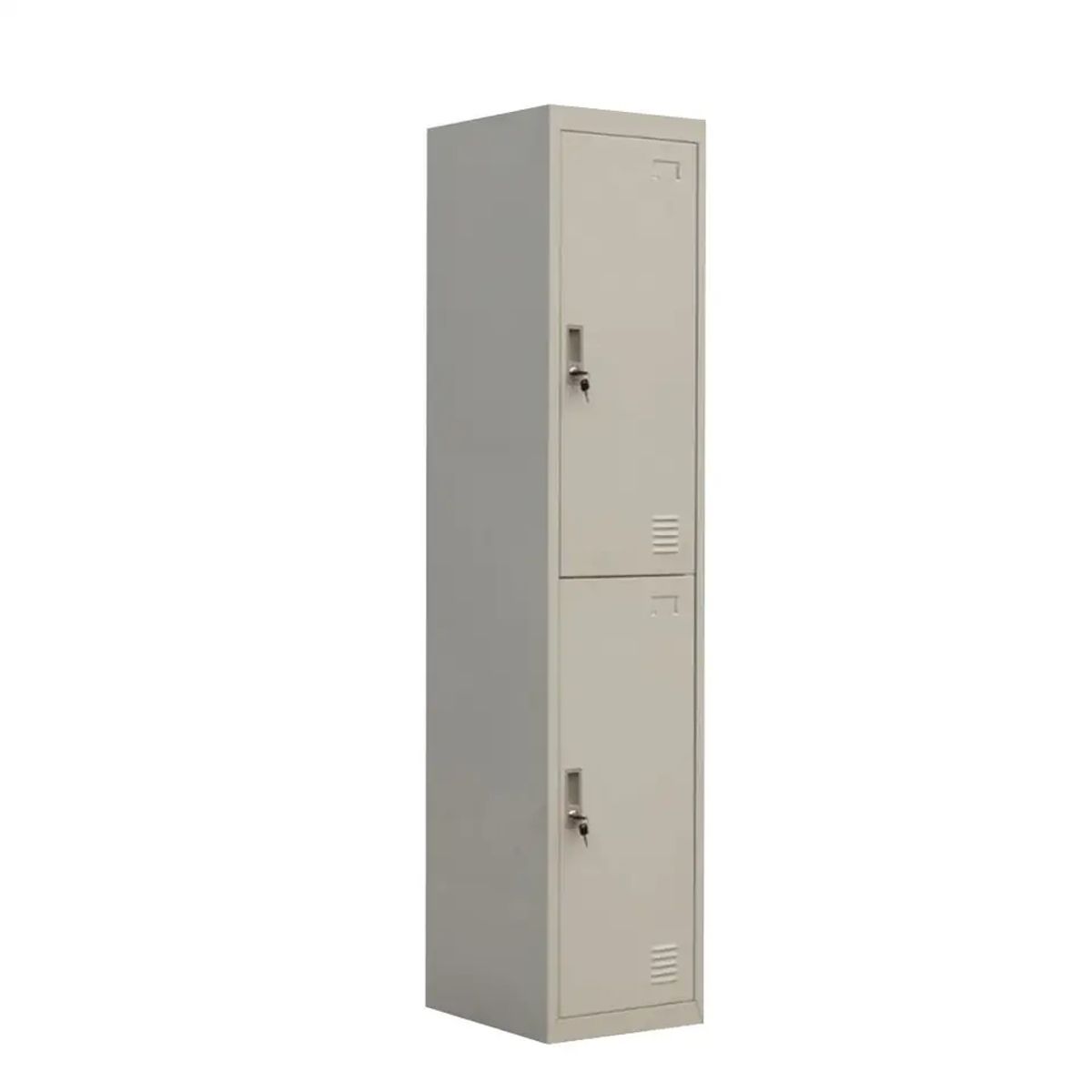 TAI PING - Casillero Locker Metálico de 1 Cuerpo / 2 Puertas Gris