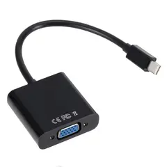 GENERICO - Cable Adaptador Thunderbolt Mini Displayport A Vga Para Mac