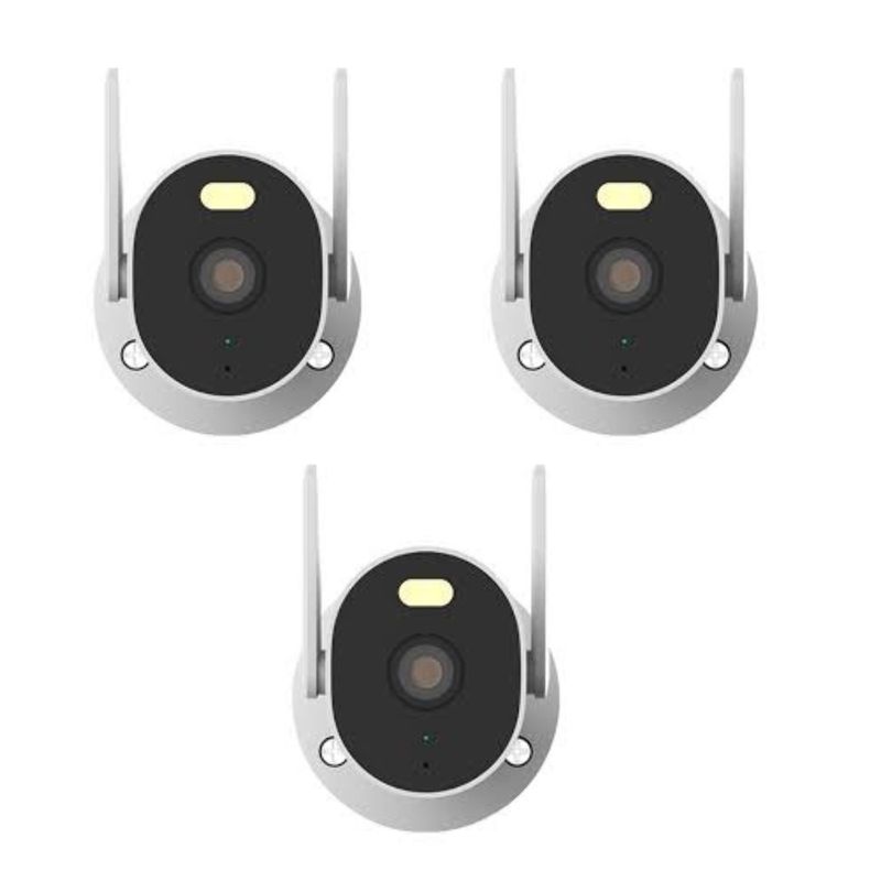 XIAOMI - Camara De Seguridad Xiaomi Outdoor Camera Aw300 3-pack