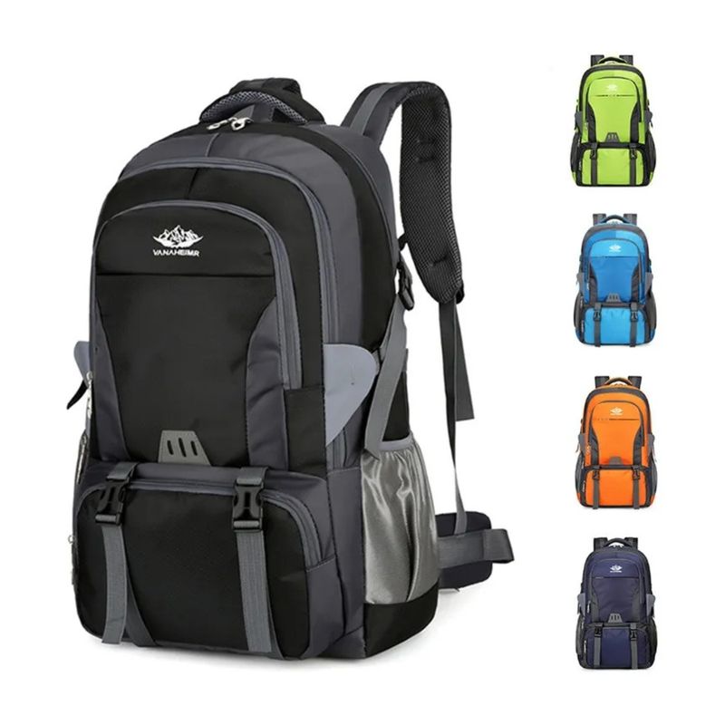 GENERICO - Mochila Bolso Para Trekkimg Camping Caza Uso Diario De 55L