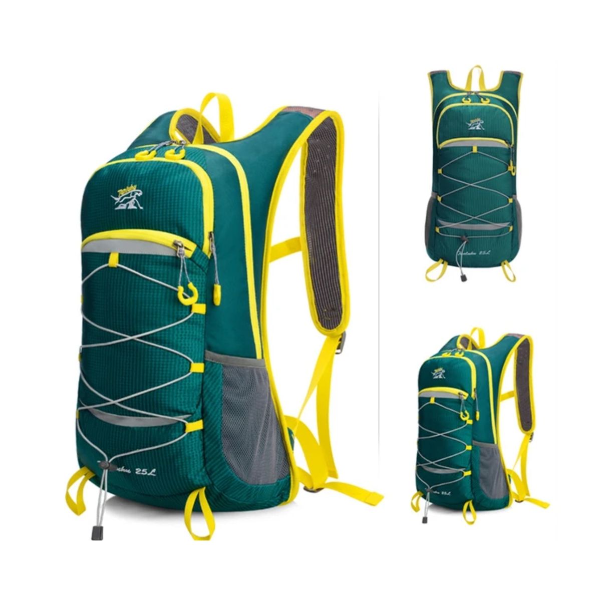 GENERICO - Mochila Bolso Impermeable Para Trekking Campin Uso Diario 25Litros
