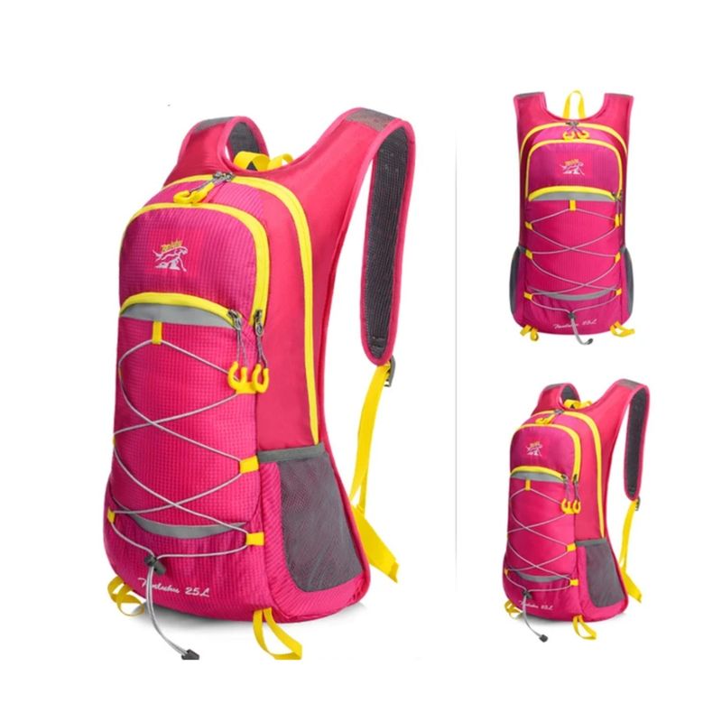 GENERICO - Mochila Bolso Impermeable Para Trekking Campin Uso Diario 25Litros