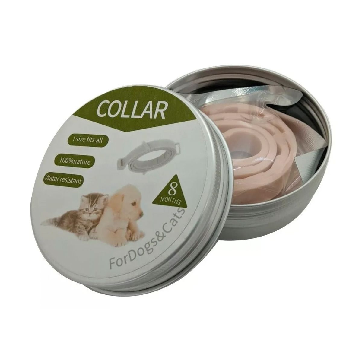 GENERICO - Collares Antipulgas Perro Repelente Garrapata Pack x 3