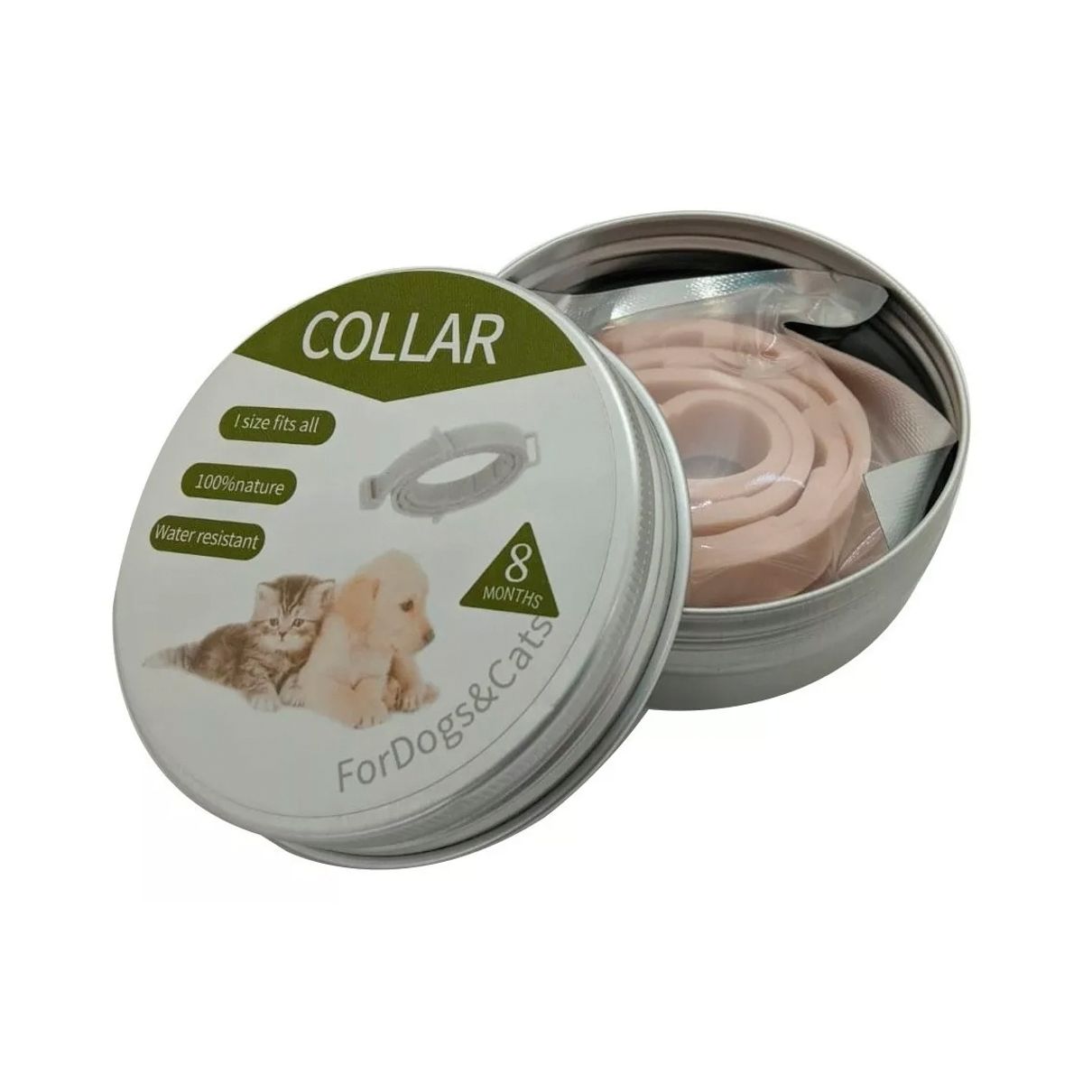 GENERICO - Collares Antipulgas Perro Repelente Garrapata Pack x 3