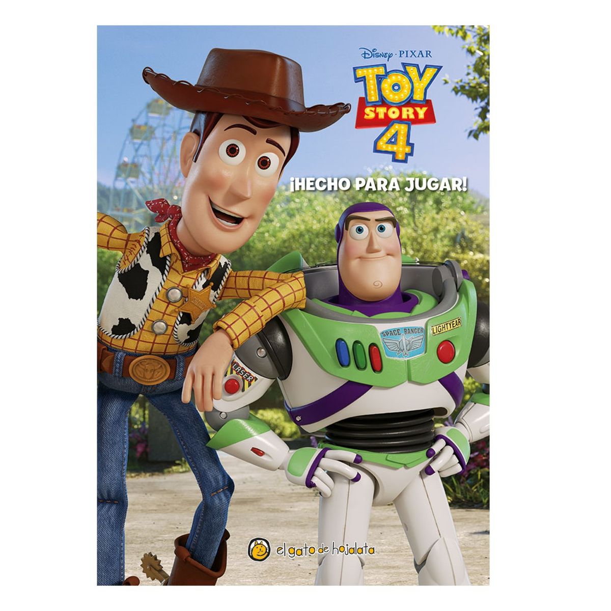 EL GATO DE HOJALATA - Libro infantil  Toy Story 4 - Hecho para jugar