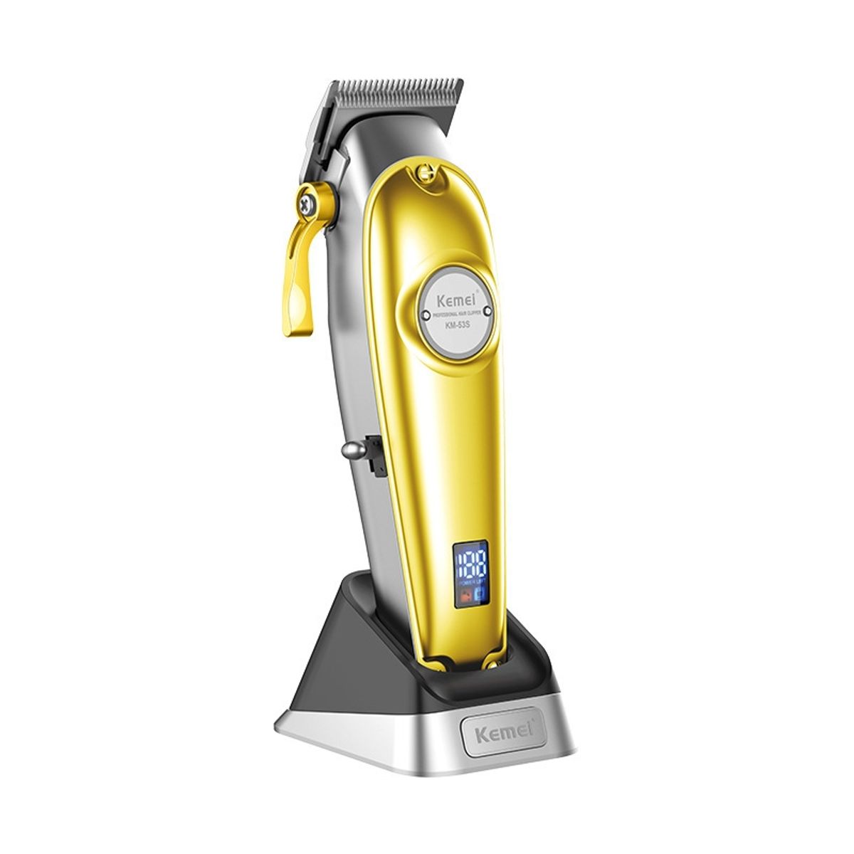 VATYERTY - Kemei- máquina de corte de pelo inalámbrica carga K53s Dorado