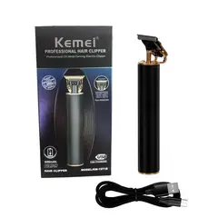 VATYERTY - Kemei -Máquina cortadora de pelo KM-1971B Negro