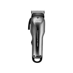 VATYERTY - Kemei-cortadora de pelo eléctrica recargable KM-2603 Negro