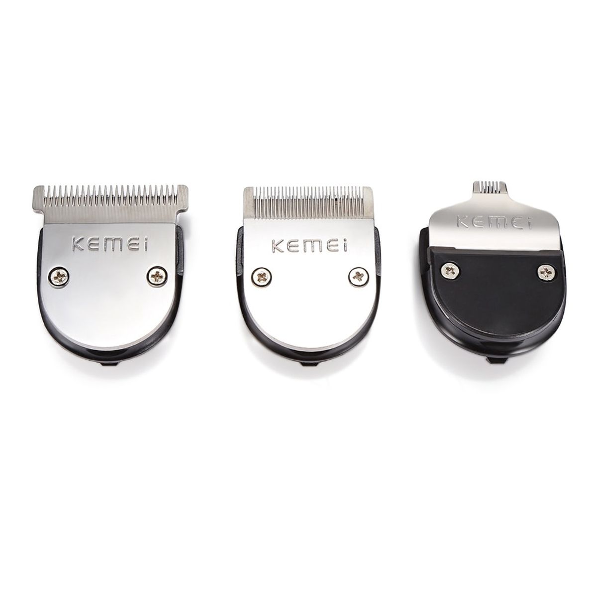 VATYERTY - Kemei-cortadora de pelo eléctrica profesional KM-3007 Plateado