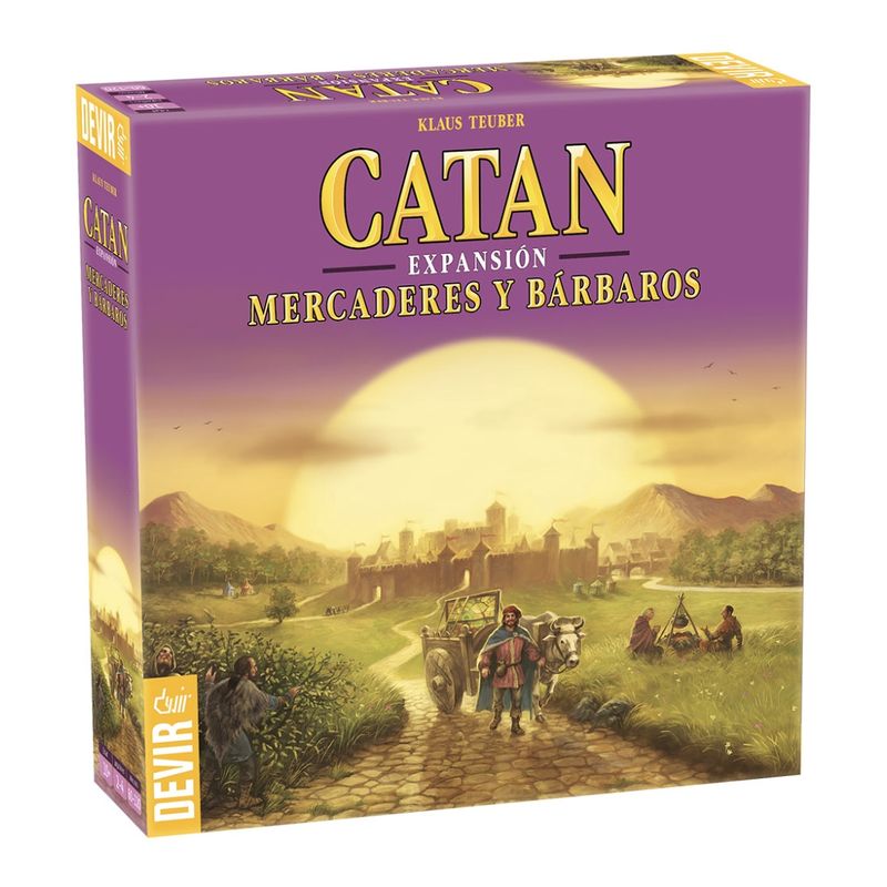 DEVIR - Catan Mercaderes y Barbaros - Juego De Mesa - Devir