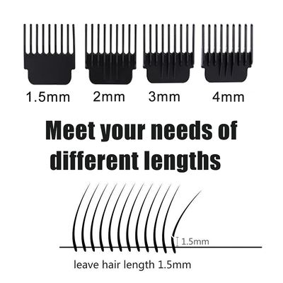 Imagen 2 del producto Cortadora de pelo eléctrica T9 USB para hombre Gris