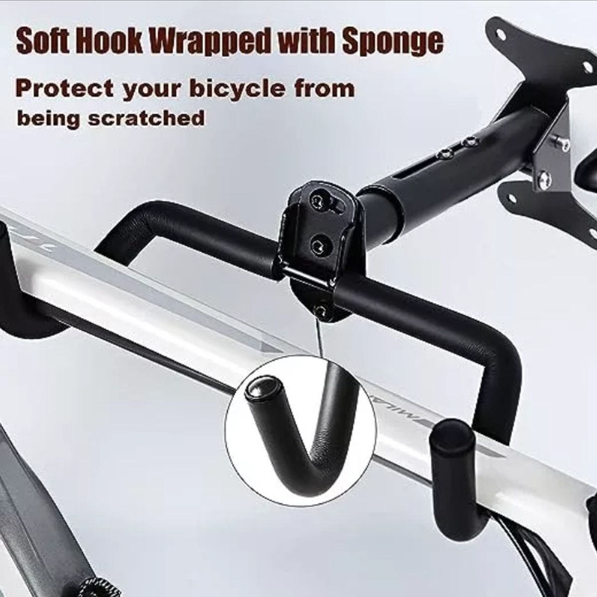TNAKIEX - Porta Bicicletas Para Muralla Colgador De Bicicleta