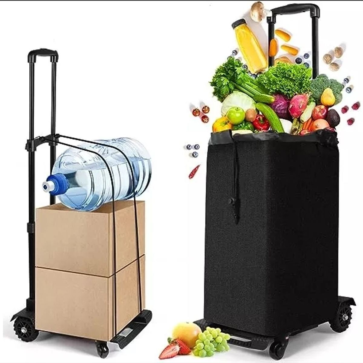 TNAKIEX - Carro Plegable Carga Aluminio Yegua Grande 100kg