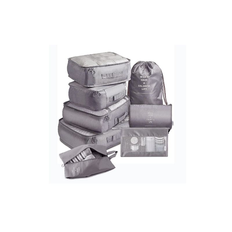 GENERICO - Bolsas De Viaje 8 En 1 Bolsas Organizadoras De Viaje Maleta