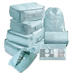 GENERICO - Bolsas De Viaje 8 En 1 Bolsas Organizadoras De Viaje Maleta