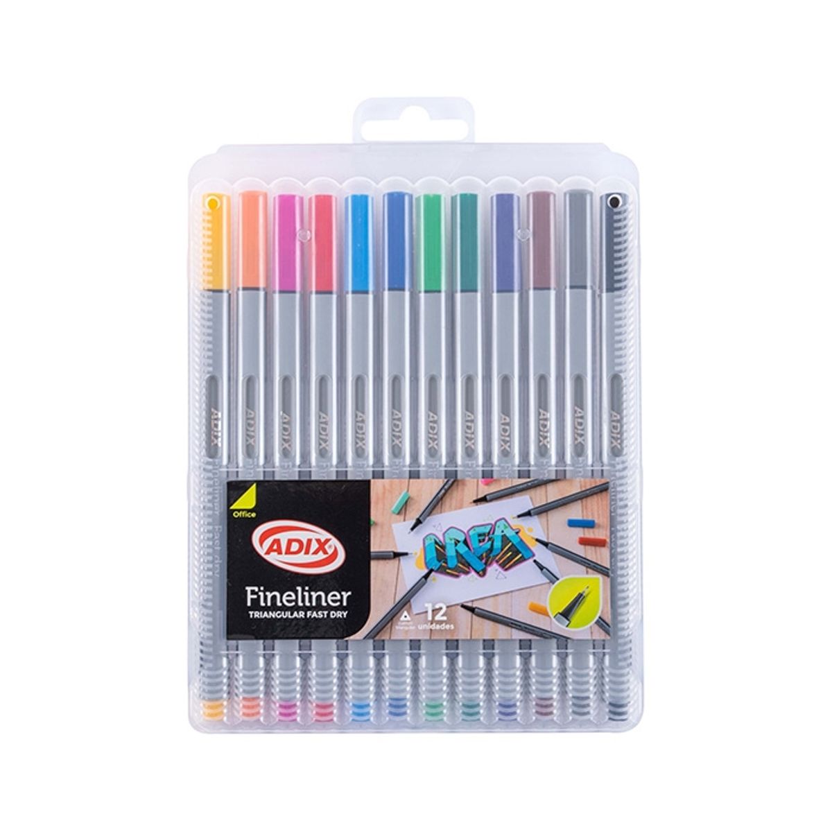 ADIX - FINELINER 12 COLORES