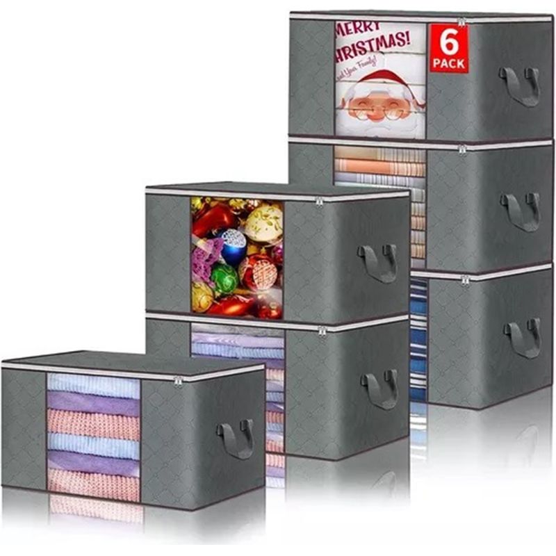 GENERICO - 6 Piezas Ropa Bolsa De Almacenamiento Caja De Almacenamiento