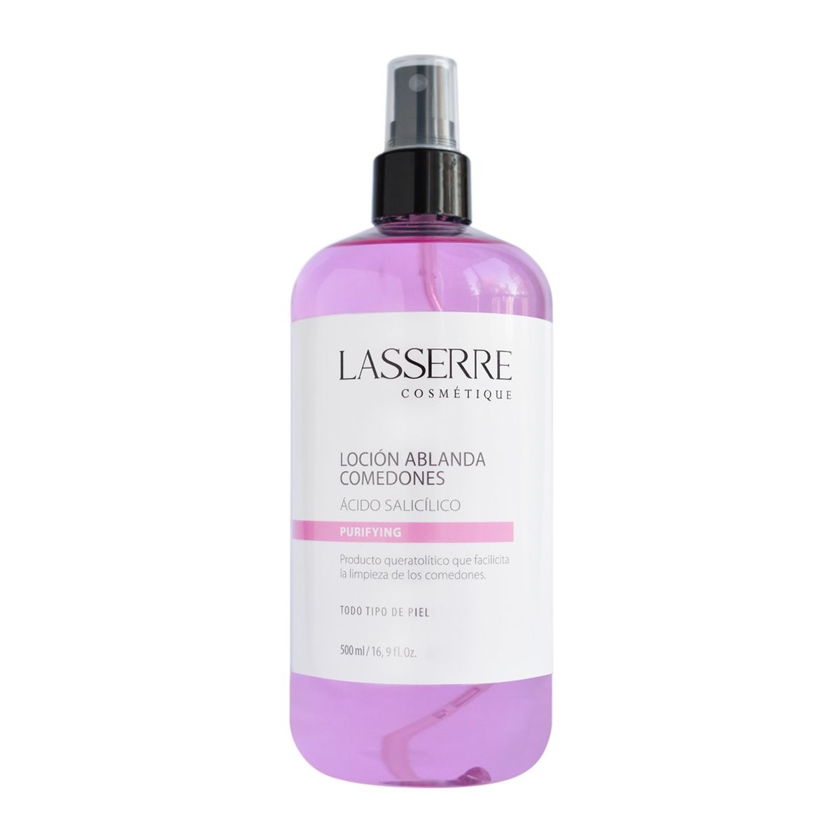 LASSERRE COSMETIQUE - Loción Ablanda Comedones 500 ml Lasserre Cosmétique
