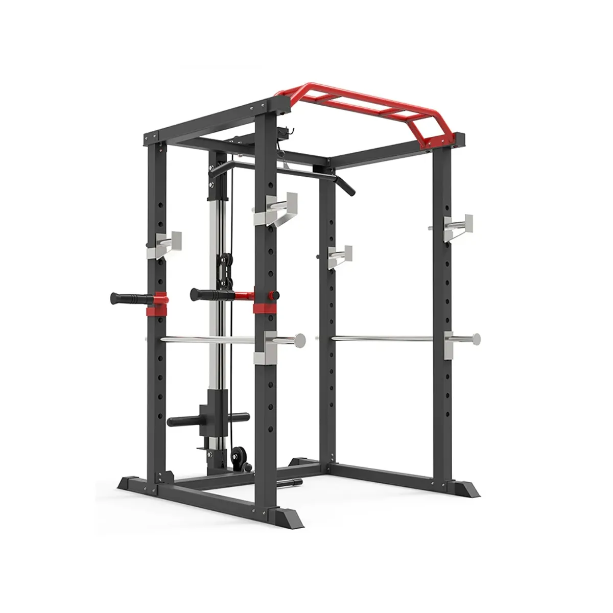 21K SPORTS - Jaula Multifuncional Power Rack R300 Gym Con Polea
