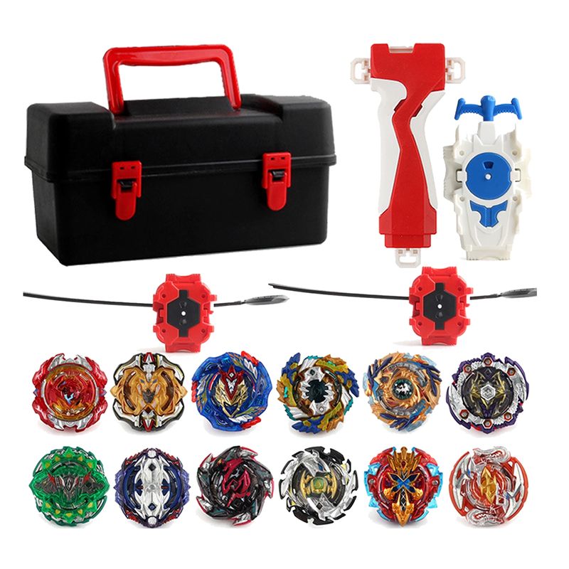 GENERICO - Juego De 12 Piezas Beyblade Burst Juego Juguetes De Batalla