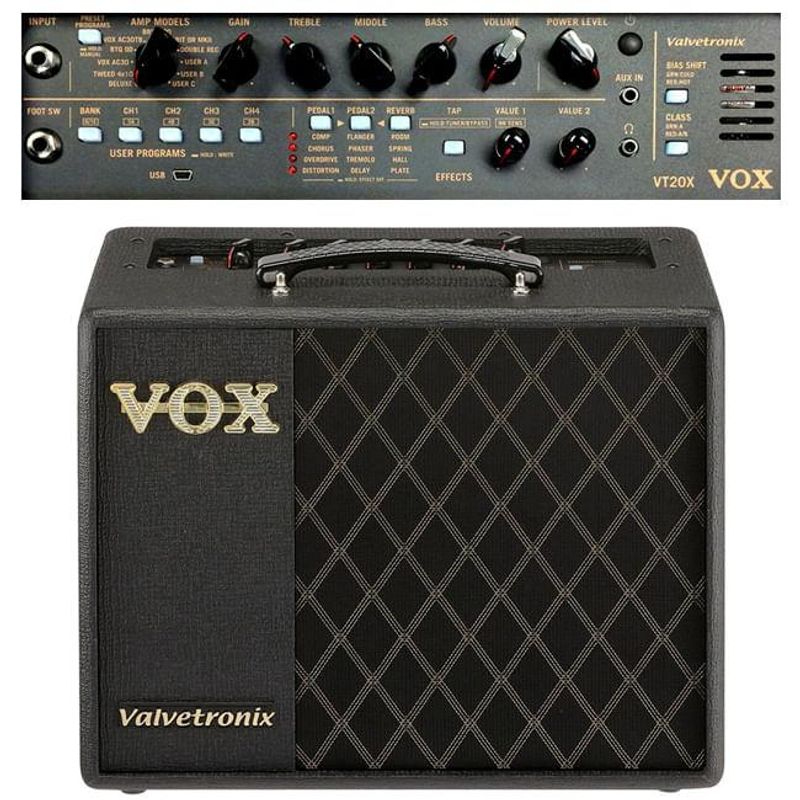 VOX - Amplificador Combo De Guitarra VOX VT20X - 20W