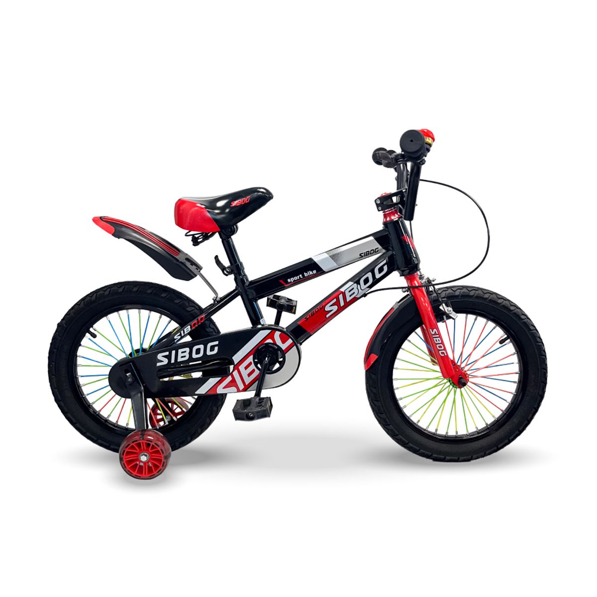 SIBOG - Bicicleta Infantil Aro 16 Roja