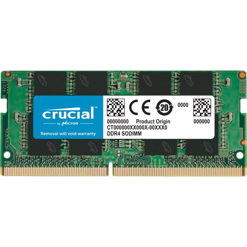 CRUCIAL - Memoria Ram DDR4 16GB 2666MHz Crucial CB16GS2666 SO-DIMM CL19 12V