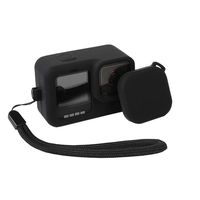 Funda Protectora Negra De Silicona Gopro Hero 9 10 11