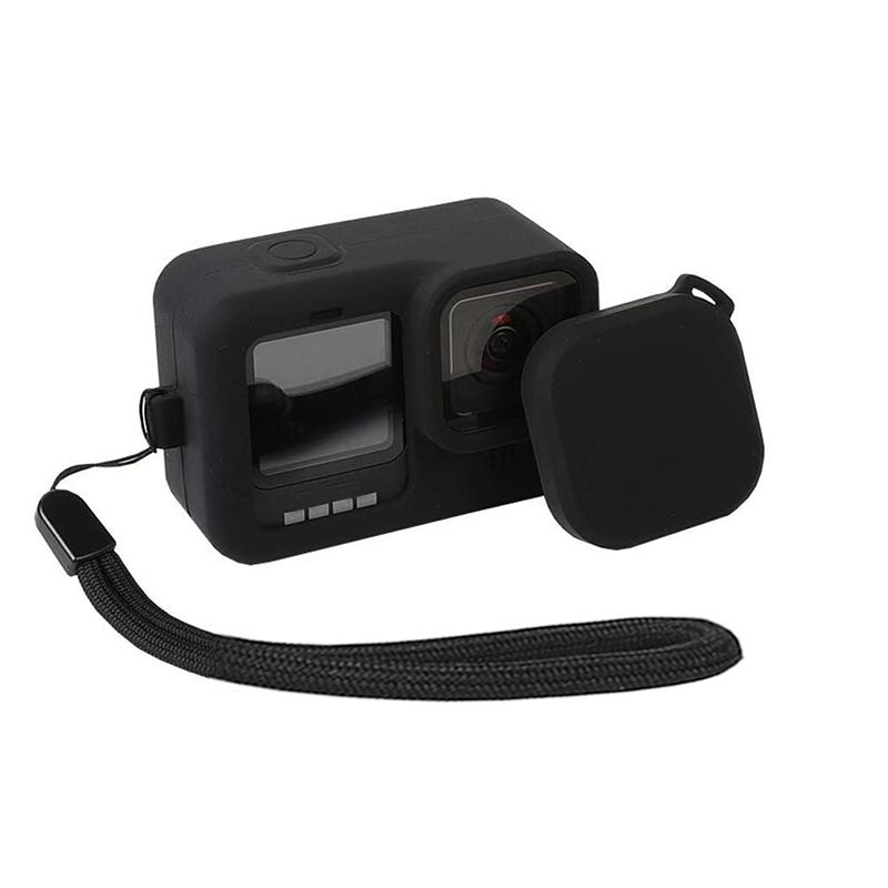 GENERICO - Funda Protectora Negra De Silicona Gopro Hero 9 10 11