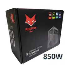 GENERICO - Fuente Poder RedFox 850w Para Gabinetes Atx Sata 3 Molex 2