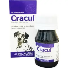 Dragpharma - Cracul Ayuda Evitar Ingesta de Heces para Perros