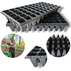 GENERICO - Semillero Almaciguera Forestal 50 Cavidades Bandeja Pack 10 Unid