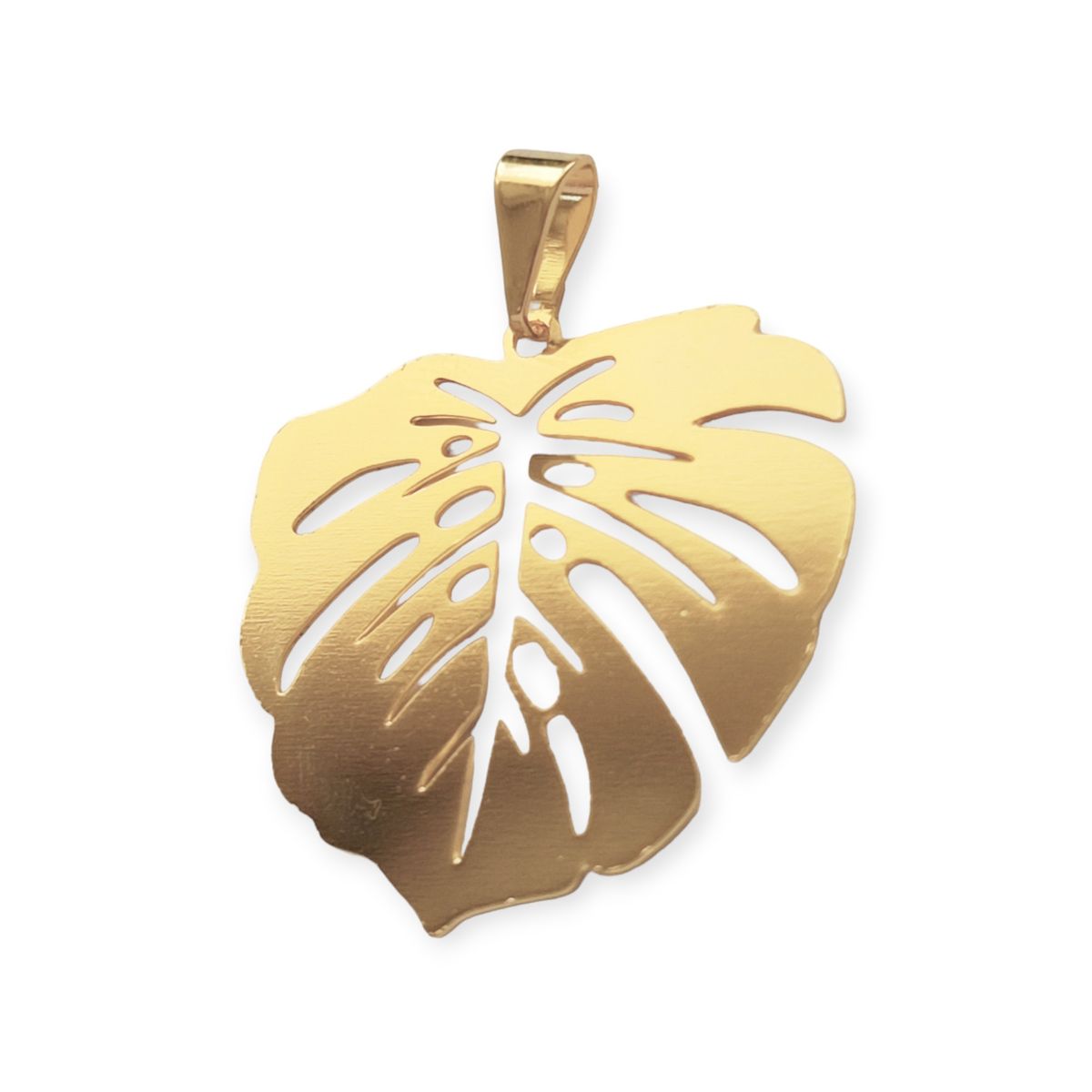 COGGIOLA - Colgante Filodendro Enchapado Oro 18K