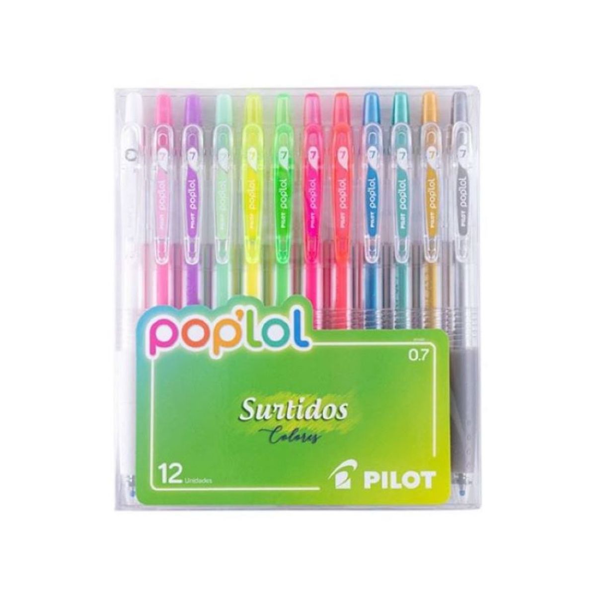 PILOT - POP'LOL 12 COLORES LOLLIPOP
