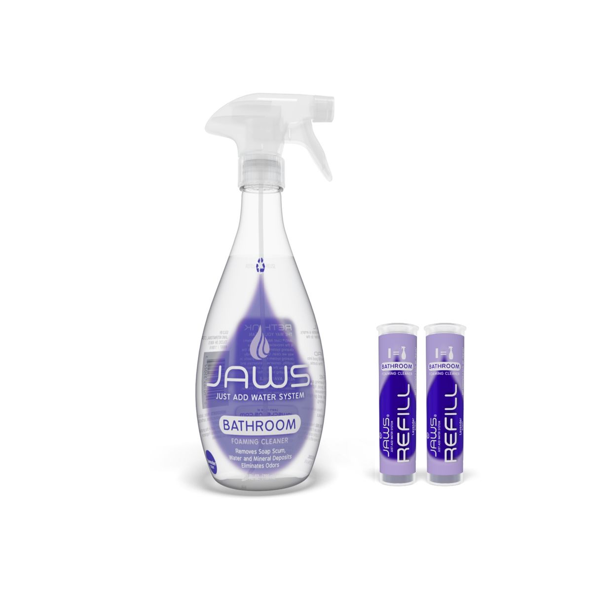 JAWS - Kit Inicial Limpiador Baño Espuma Jaws 739 ml JAWS
