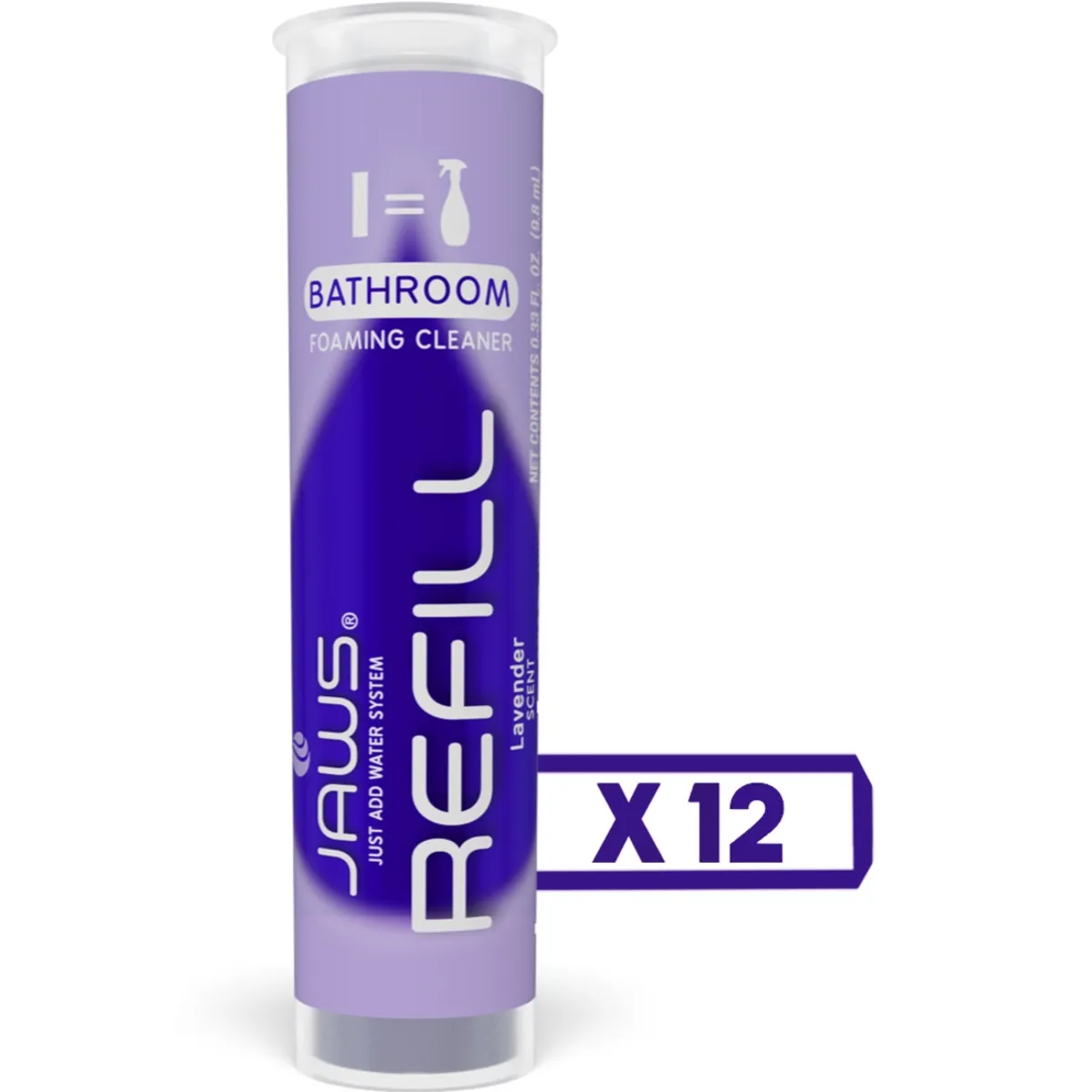 JAWS - Repuesto Capsulas Limpiador Baño Espuma Jaws 12 Un JAWS