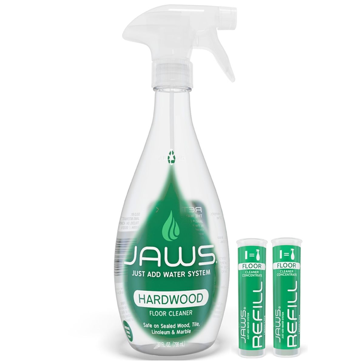 JAWS - Kit Inicial Limpiador de Pisos de Madera Jaws 739 ml JAWS