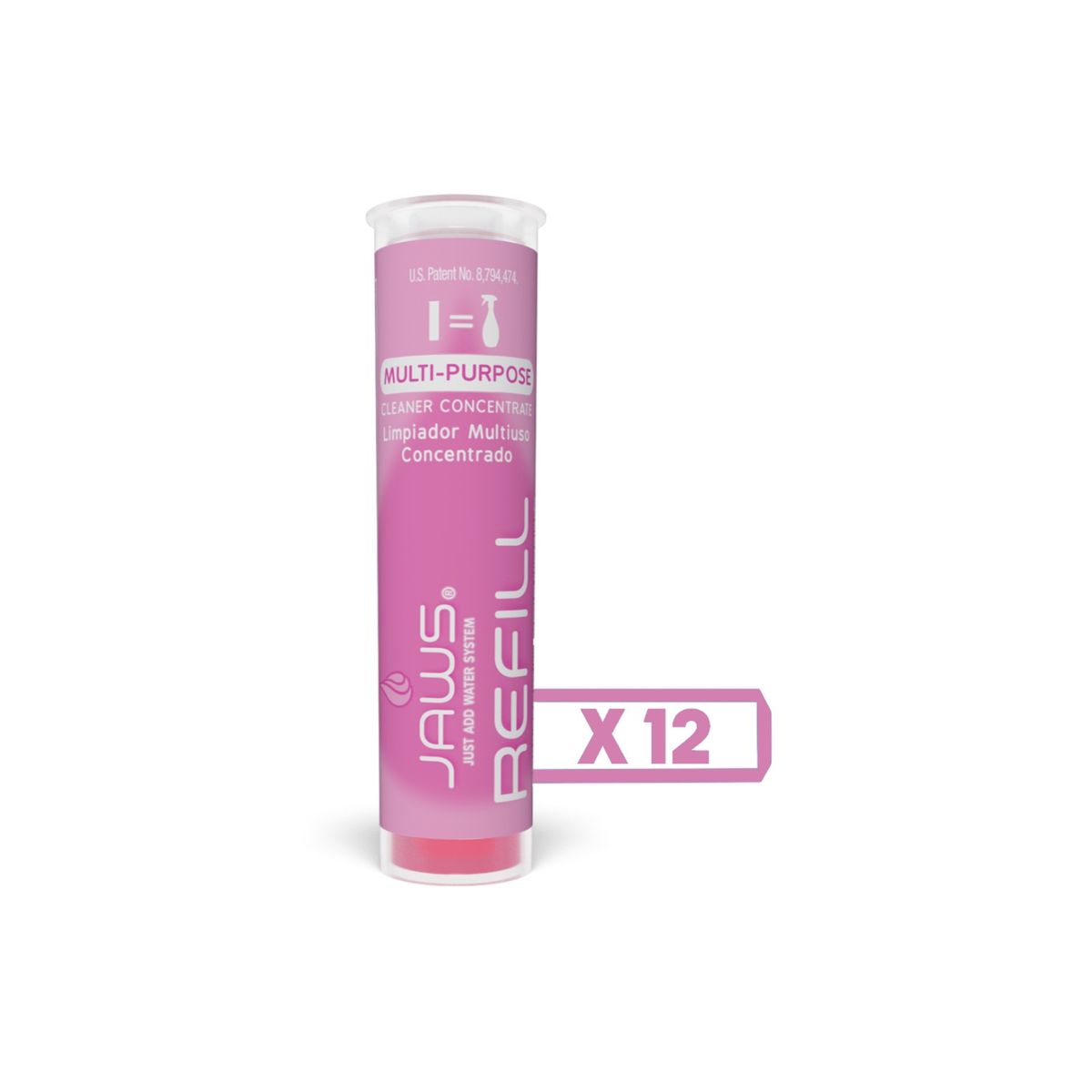 JAWS - Repuesto Capsulas Limpiador Multiuso Jaws 12 Un JAWS