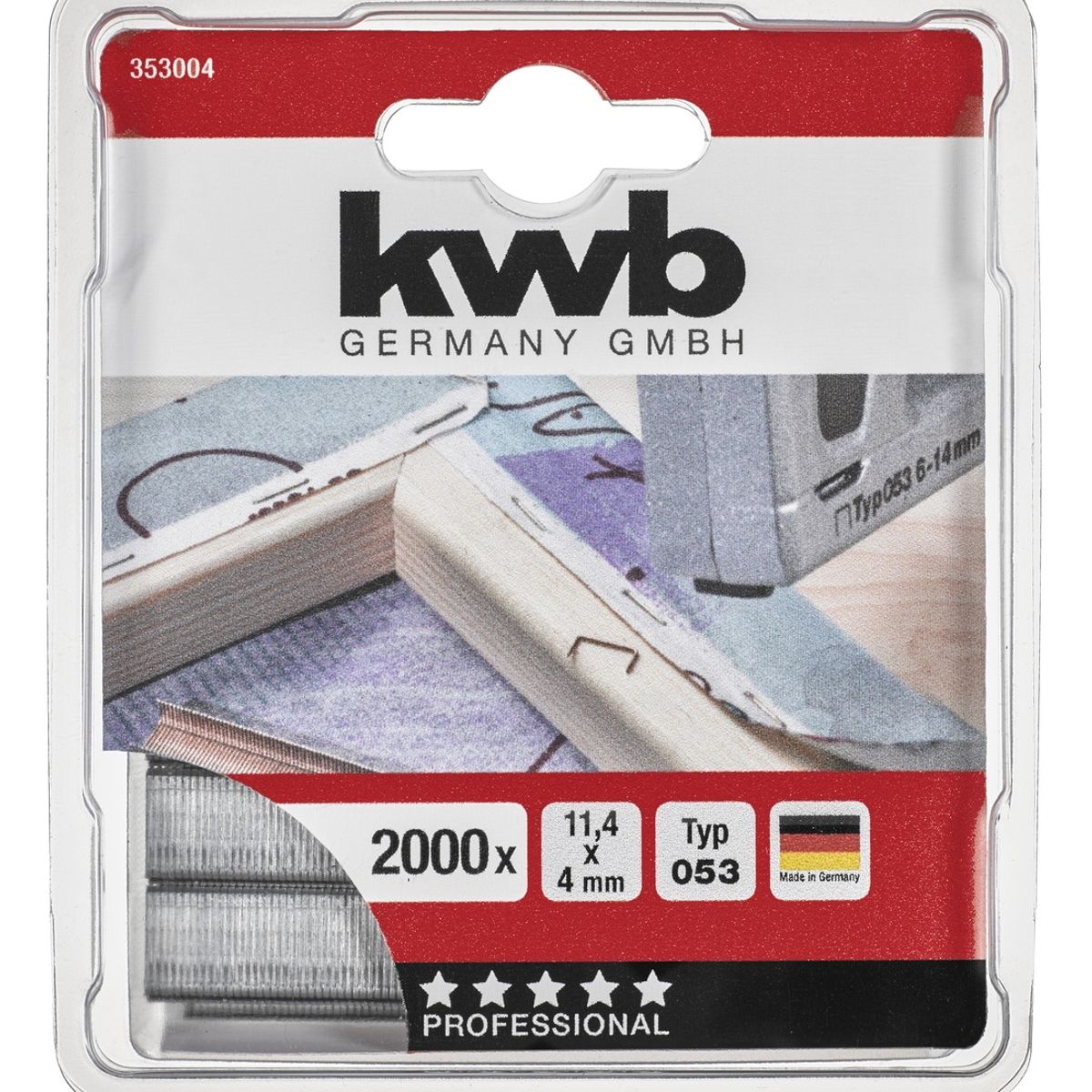 KWB - Grapas Typ50 4 mm 2.000un KWB KWB