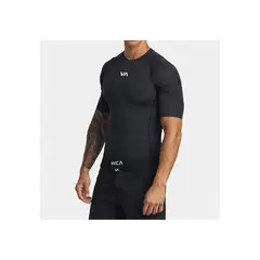 RVCA - Polera Hombre Sport Rashguard M Sf Negro