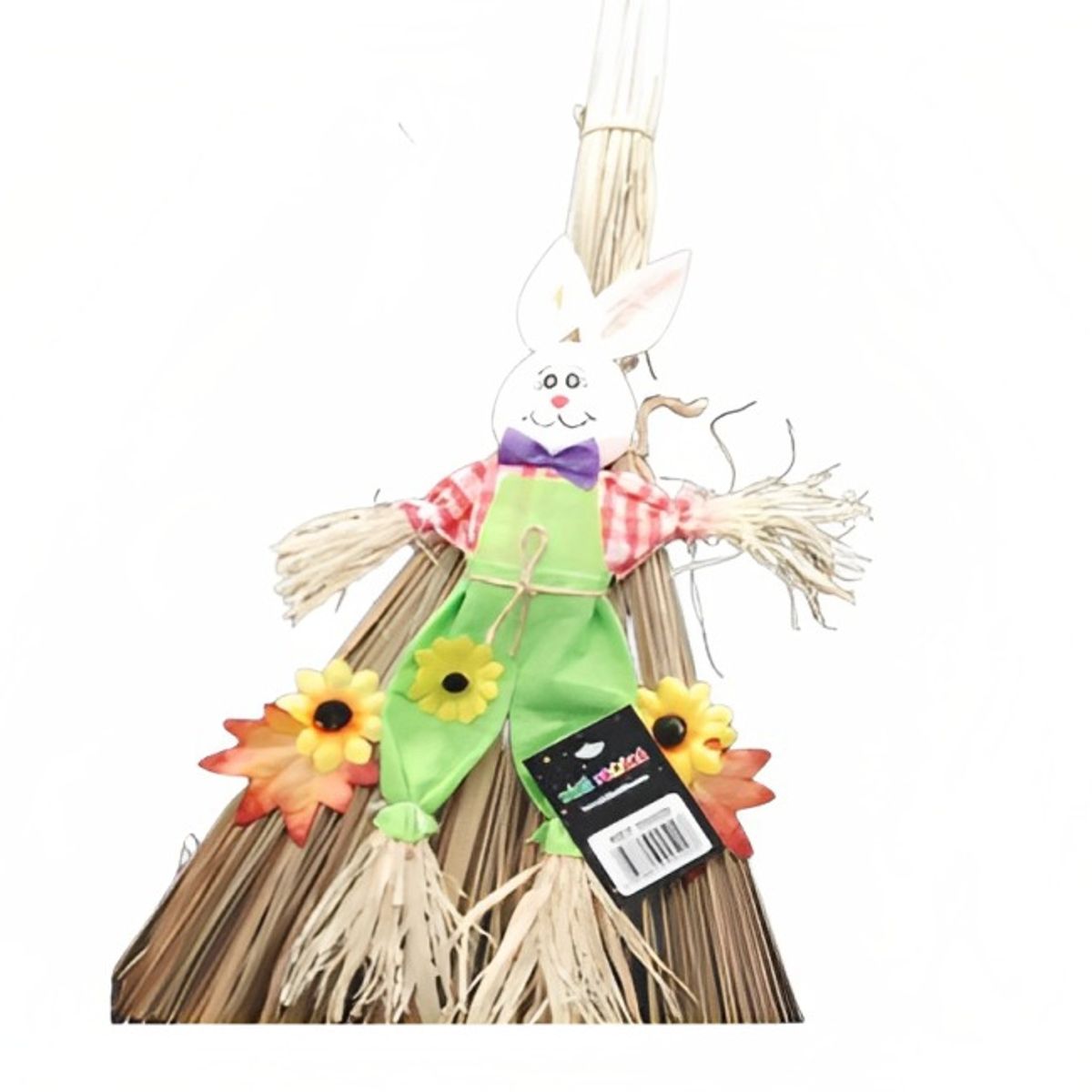 OEM - Conejo con Escoba Pascua - Decoracion