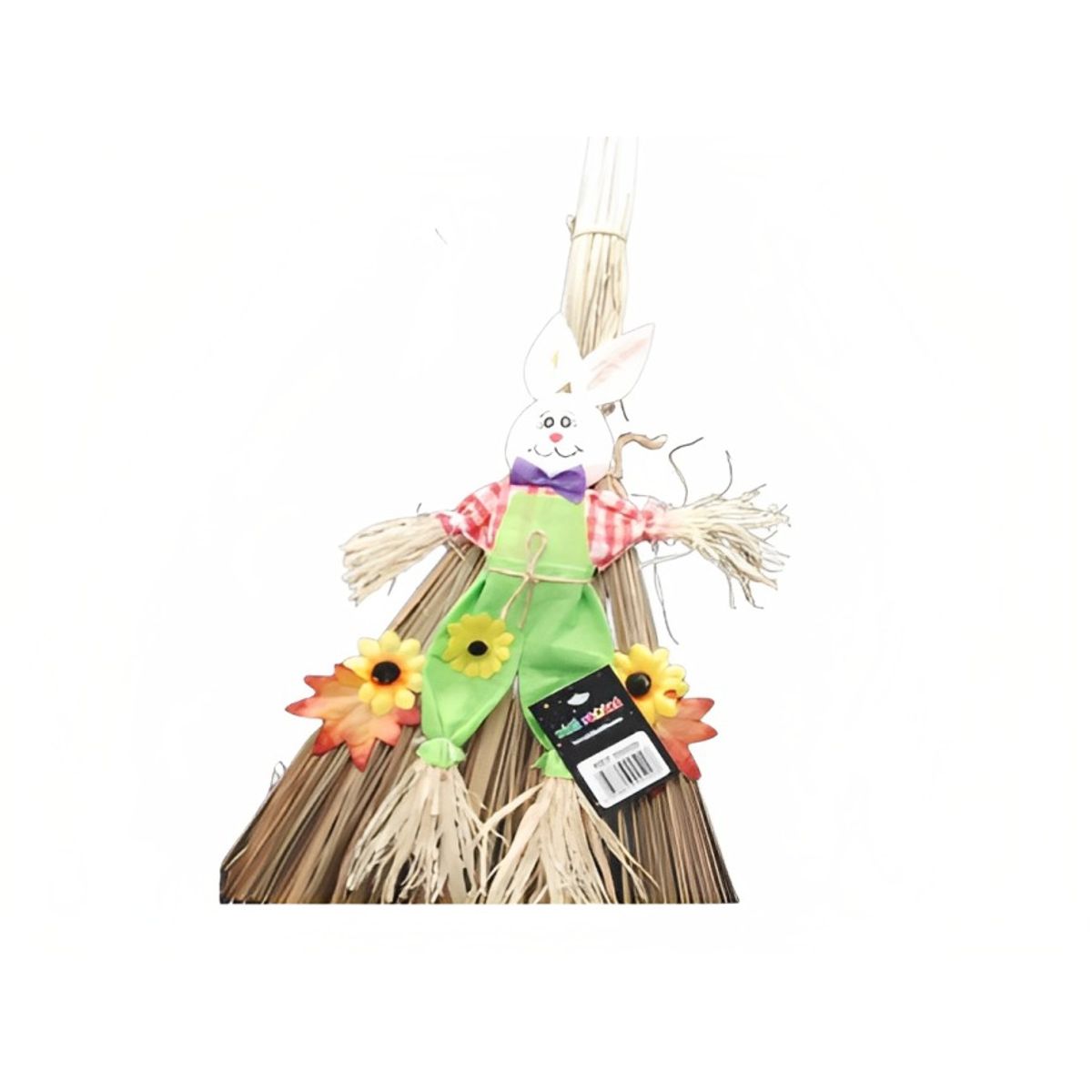 OEM - Conejo con Escoba Pascua - Decoracion
