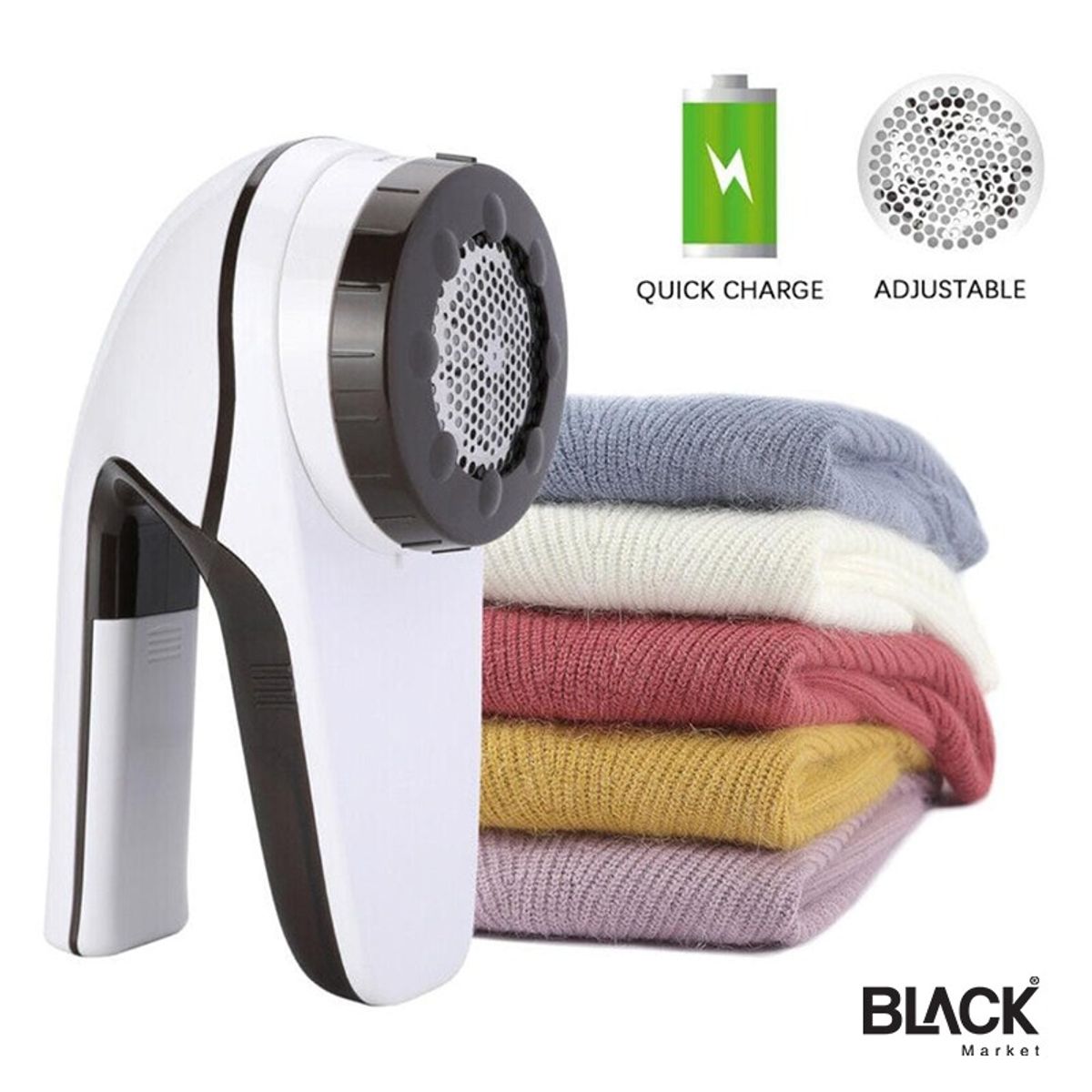 GENERICO - Limpia Quita Saca Pelusas Ropa Recargables