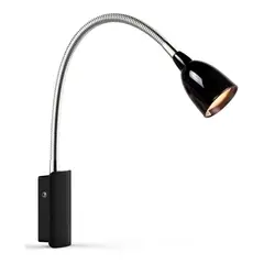 MARKSLOJD - Lámpara Pared Led Tulip Negro 2,5w Luz Cálida