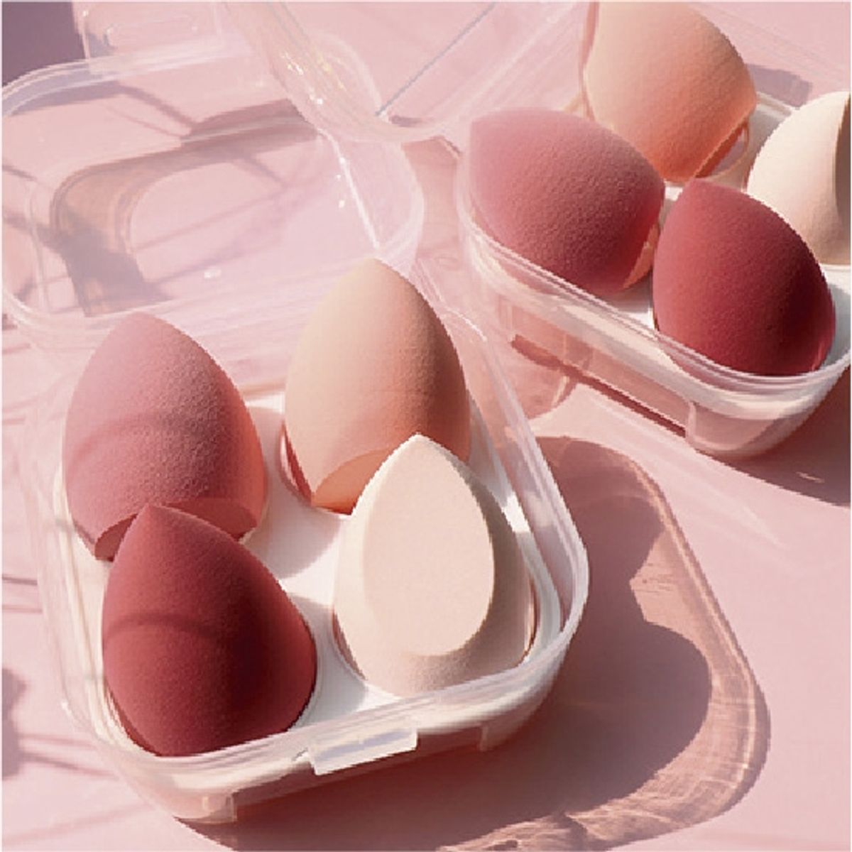 BOM BEAUTY - Esponjas de Maquillaje set de 4