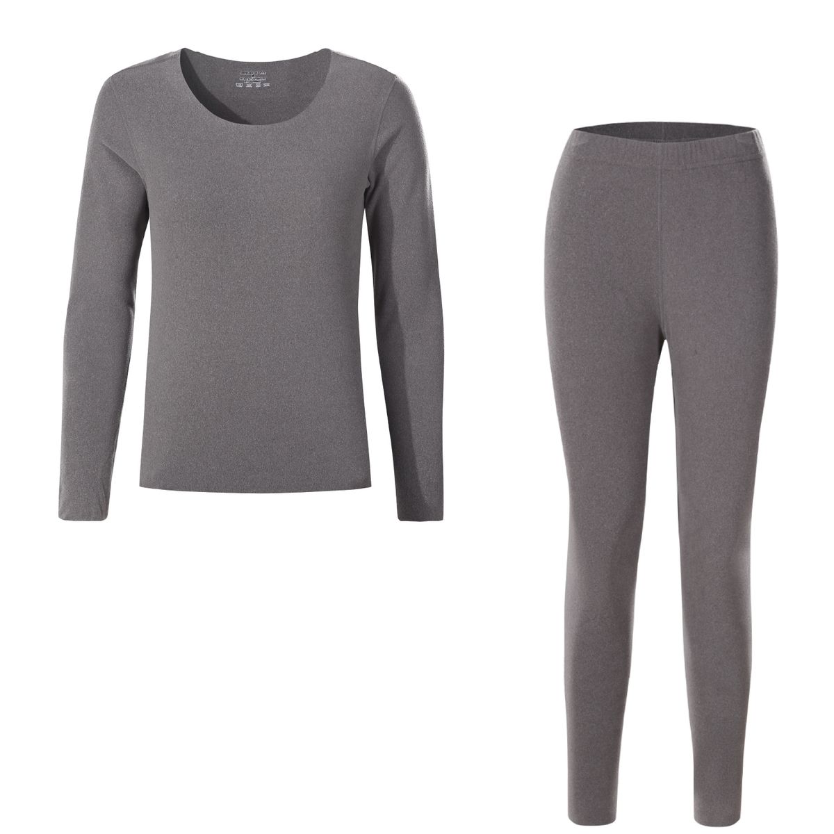 ANDESLAND OUTDOOR APPAREL - Conjunto Micropolar Primera Capa Blanford Gris Mujer