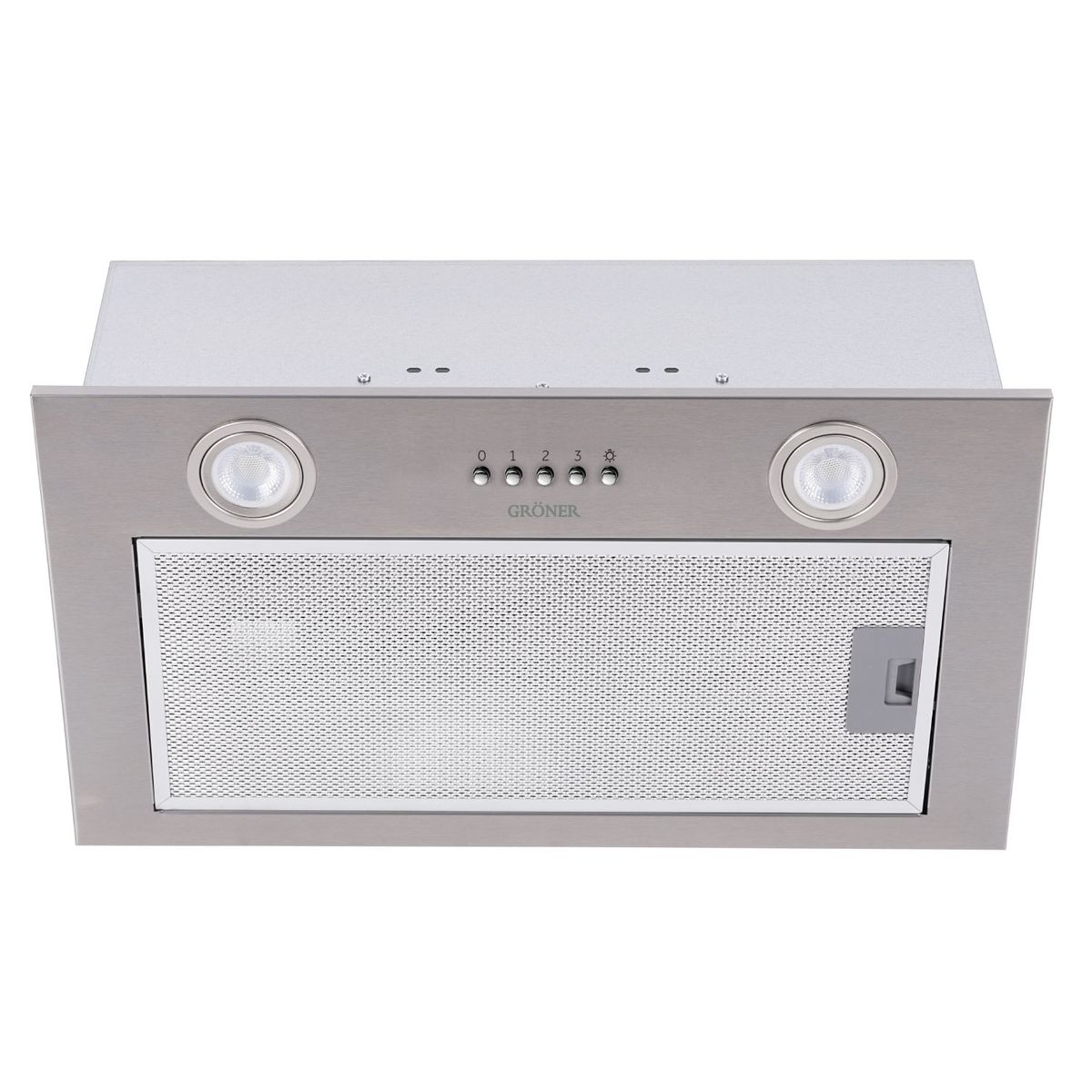 GRONER - Campana Empotrada Gröner Inox 52 cm